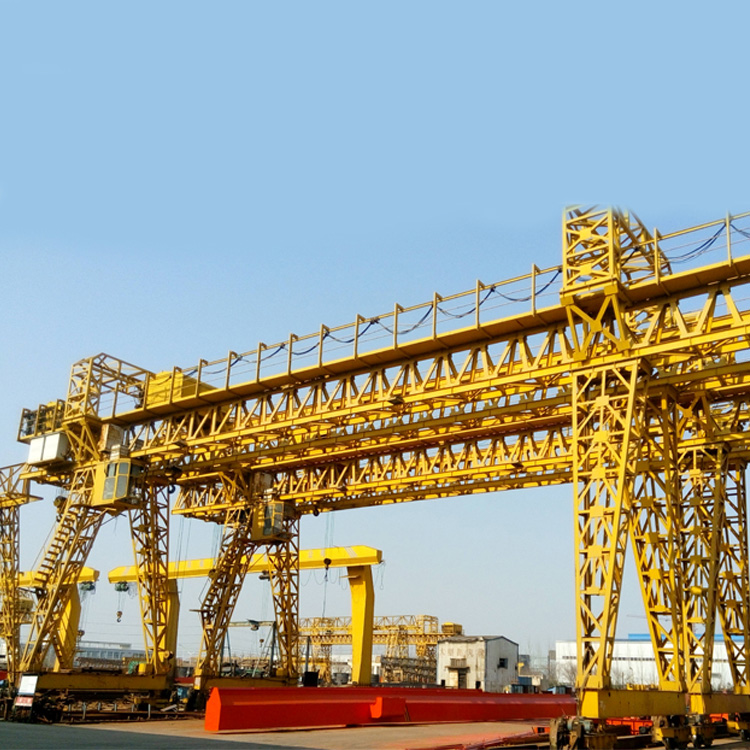 truss type double girder gantry crane